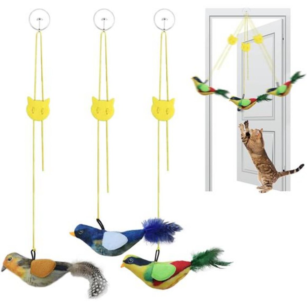Interactive Cat Toys Bird Realistic Cat Interactive Toys for Indoor